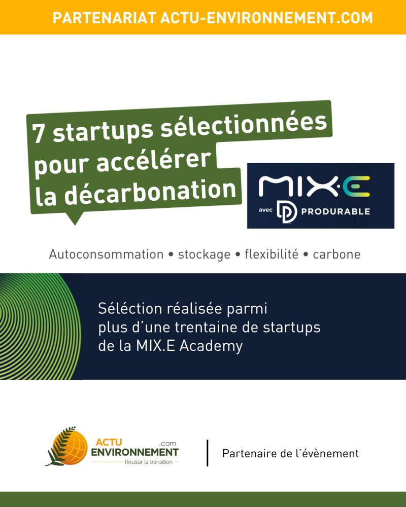 Sunbiose, autoconsommation collective levier de souveraineté énergétique locale, retenue par Actu-Environnement à MIX.E 2026